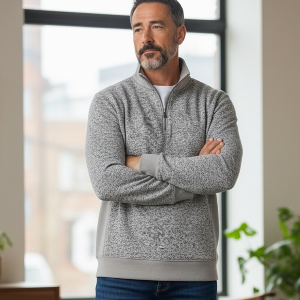 Merona Men's 1/4 Zip Sweater